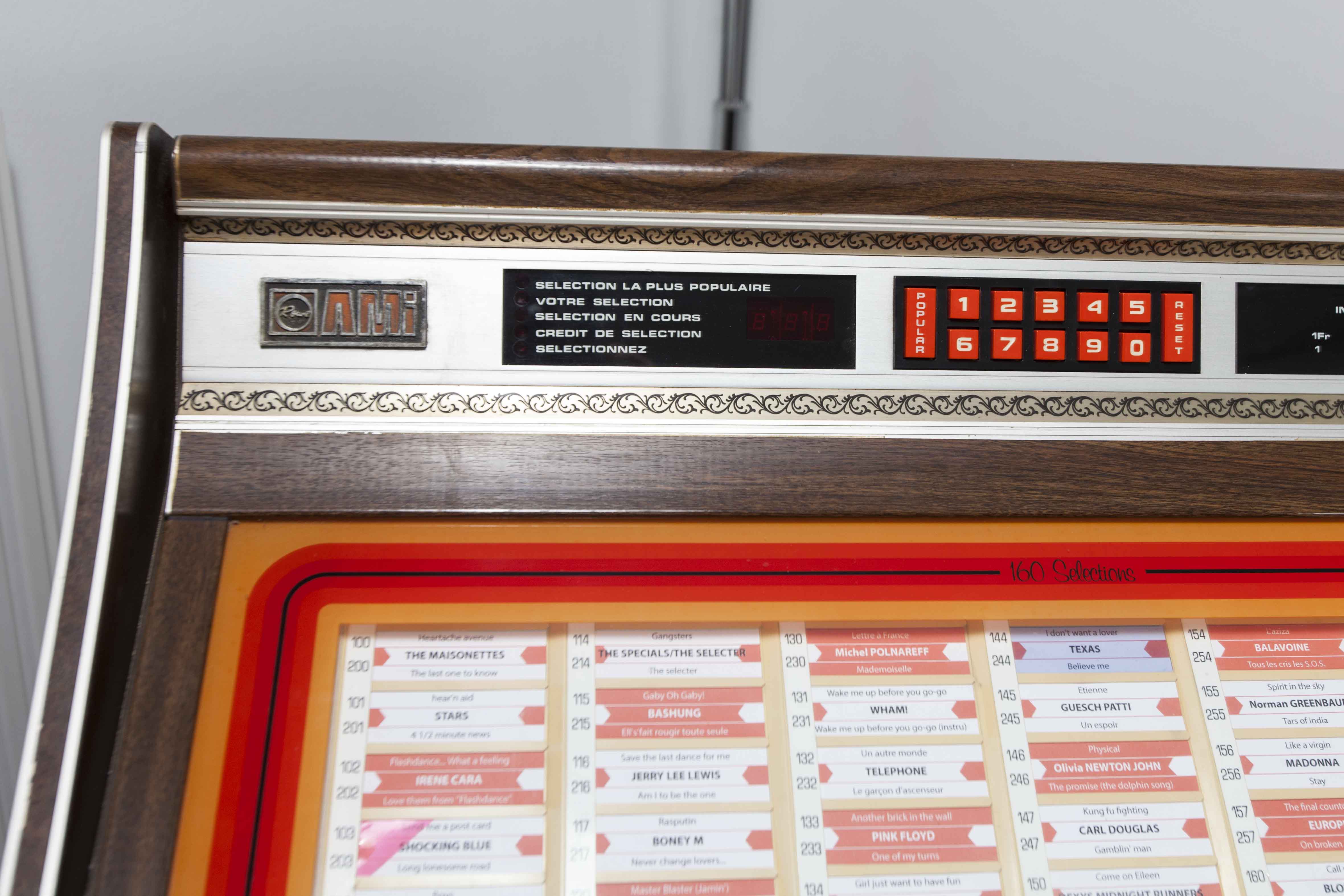 Jukebox rowe ami ri-3 jewel 1980 ready to use