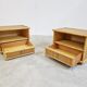 Pair of bedside night stands by Dal Vera 1970s