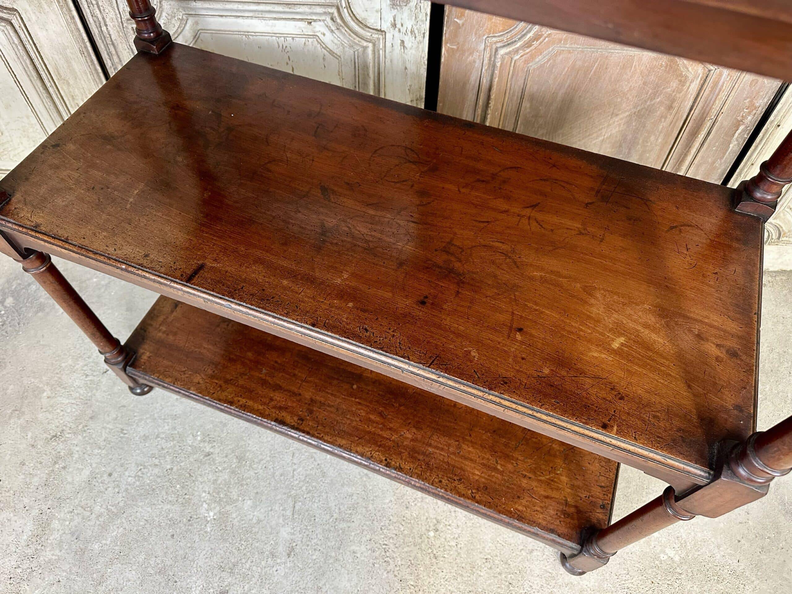 English mahogany sideboard, circa 1900