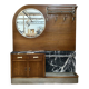 Large Art Deco entrance cloakroom