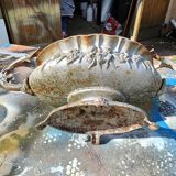 Pair of 1900 Cast Iron Planters from Charleville-Mézières in Rocaille Style