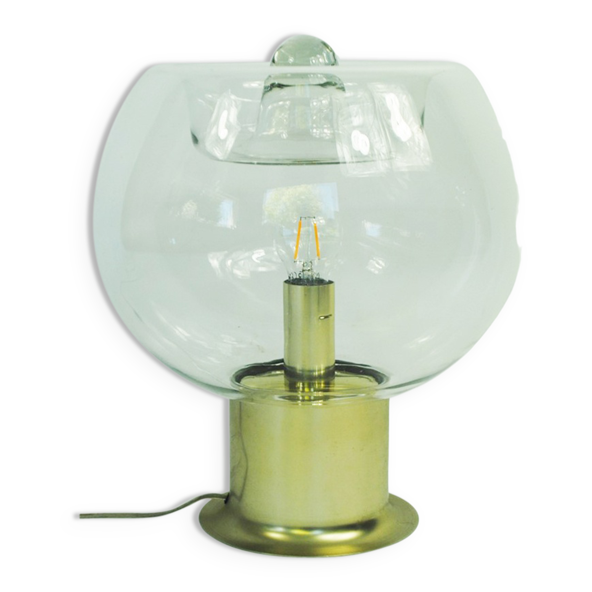 Doria hand blown glass lamp