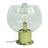 Lampe en verre soufflé à la main de Doria