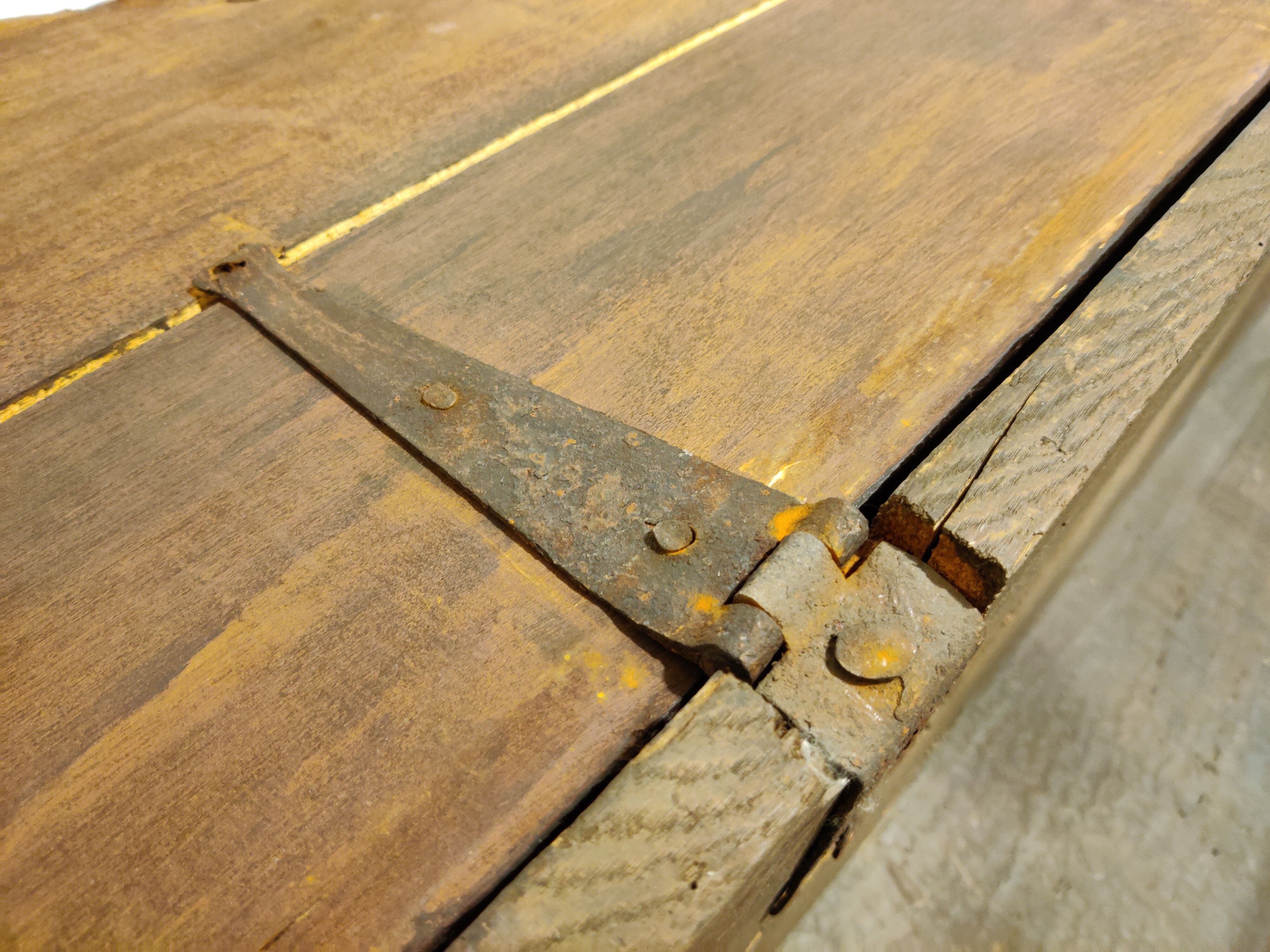 Gothic 16th century blanket chest