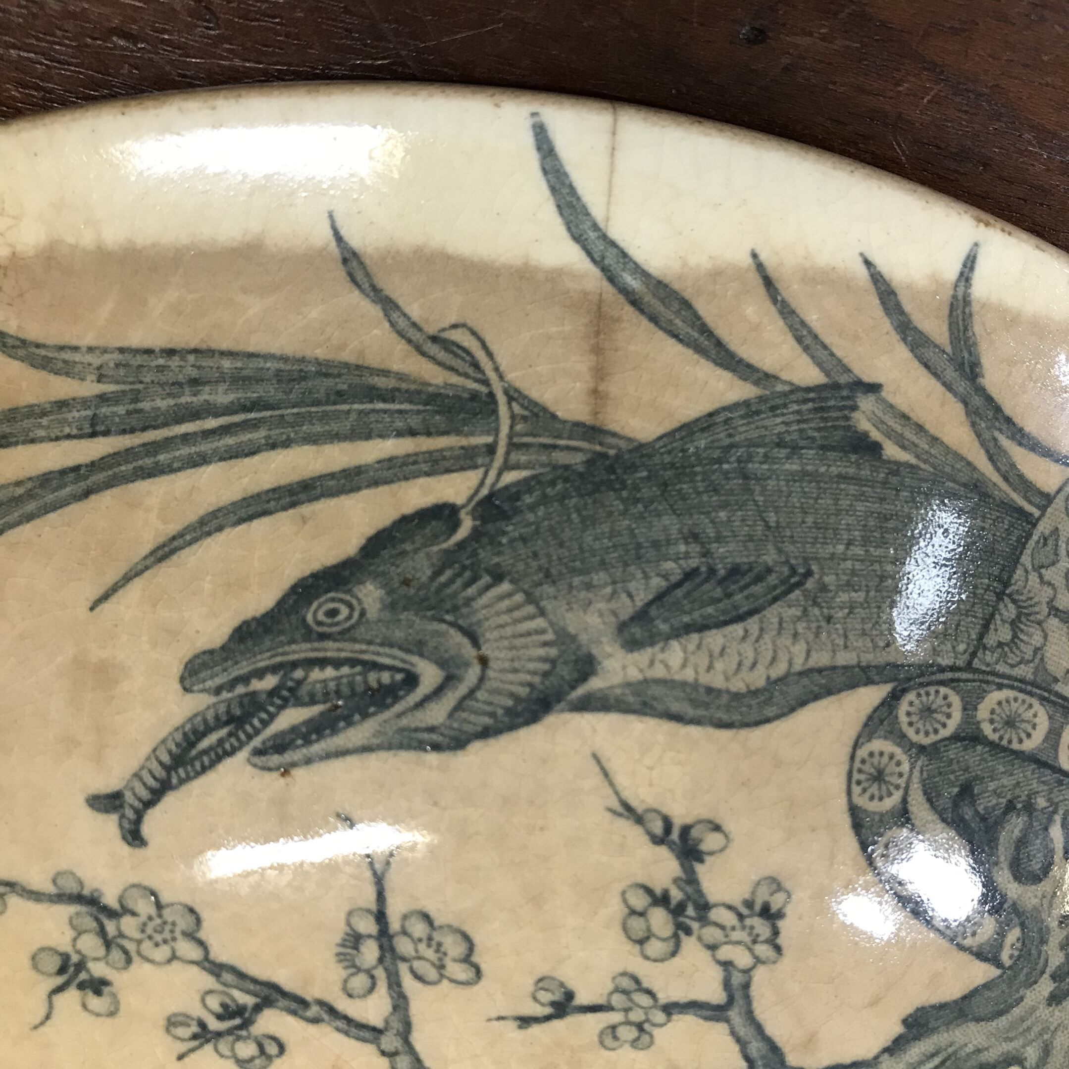 Compotier in Earthenware of Paris