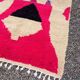 Tapis berbere en laine pure fait main multicolore taille 200 x 300 cm