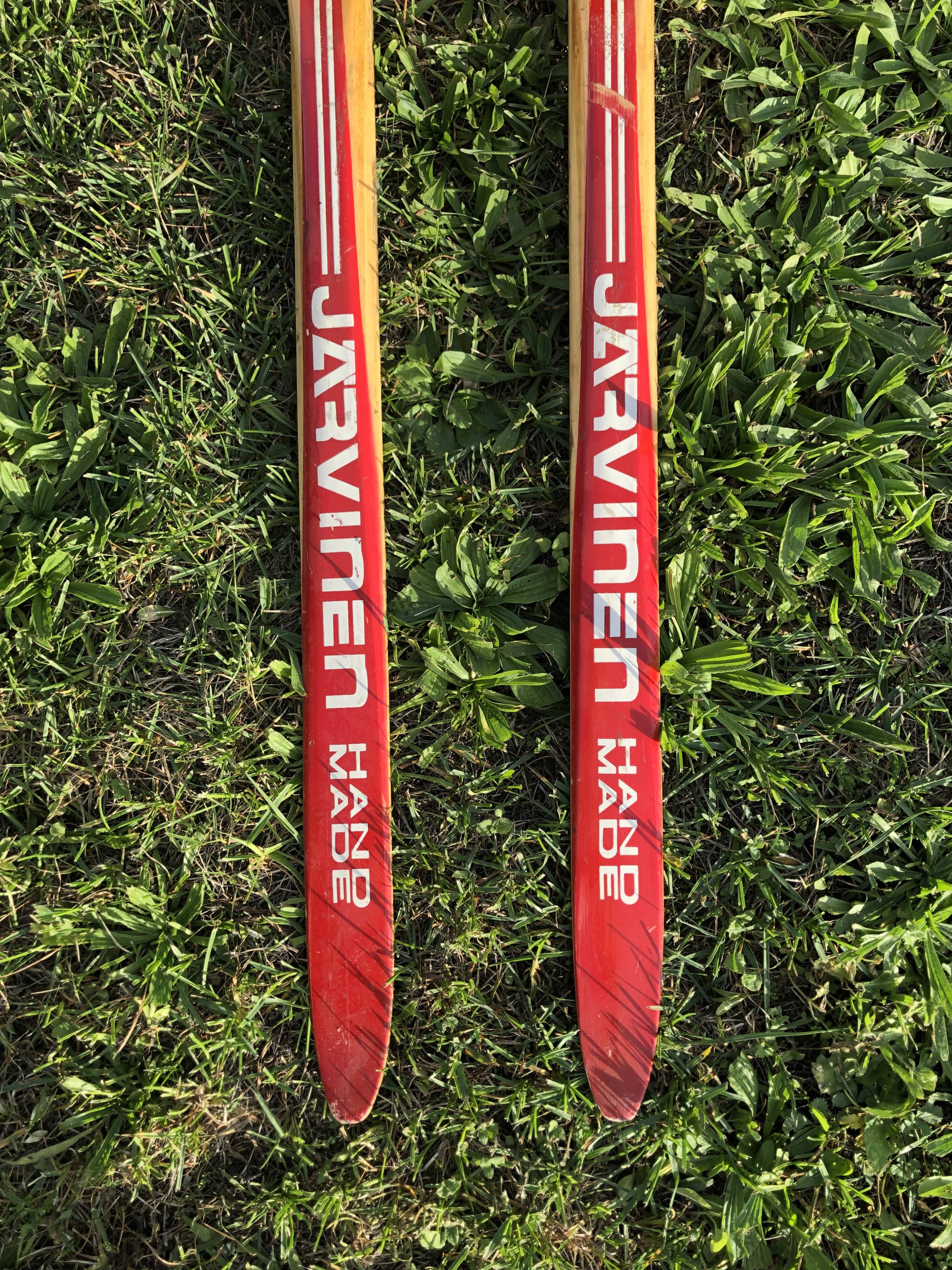 Esko Jarvinen vintage skis