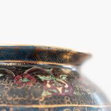 Antique Japanese porcelain vases, Meiji period, 19th century, oriental porcelain art, in