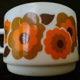 Arcopal Vintage Lotus Flowers Mugs