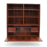1960s Omann Jun Upcycled Bookcase Cabinet, Denmark