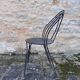 Set of handcrafted wrought iron chairs