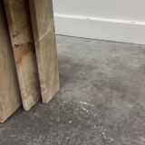 Table basse boomerang vintage en marbre, Italie années 1980