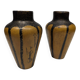 Pair of small ceramic vases early 20th century "Grenoble"