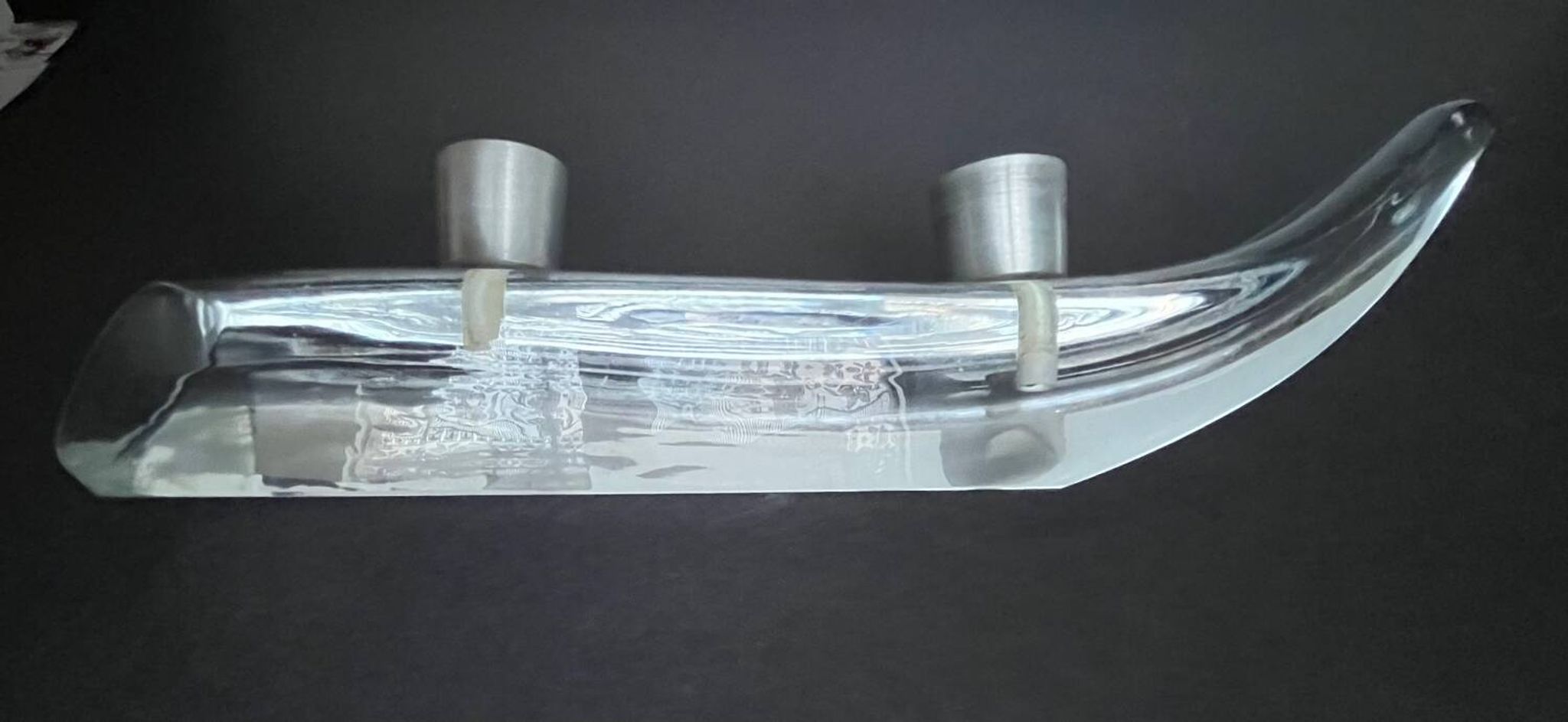 Crystal candlestick