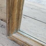 Miroir en teck birman