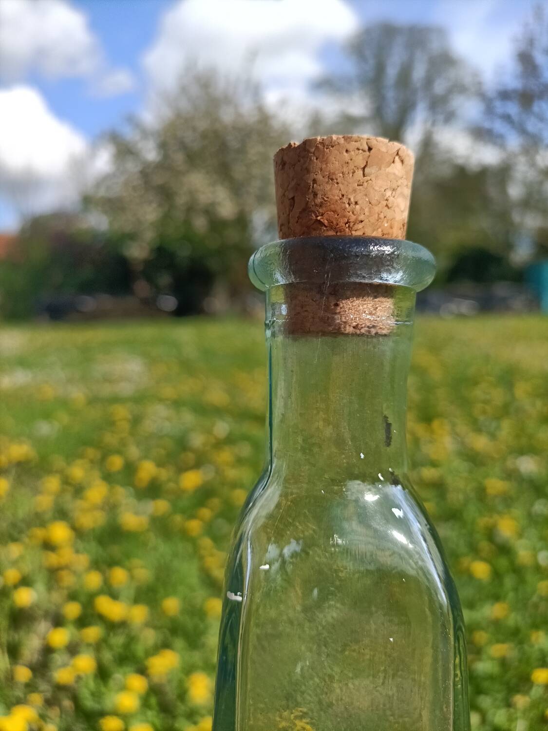 Glass carafe - Vintage -