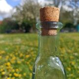 Glass carafe - Vintage -