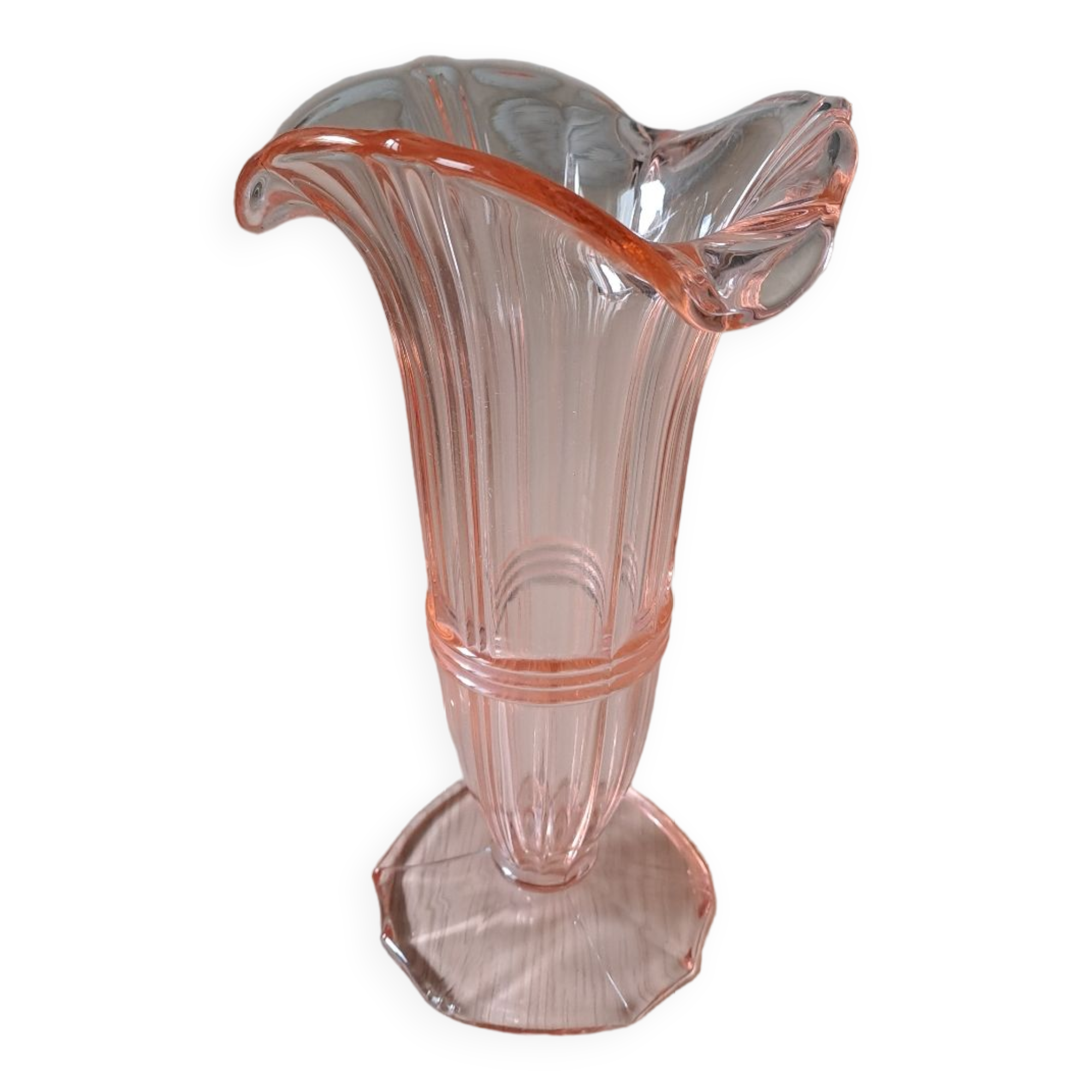 Art Deco Glass Vase