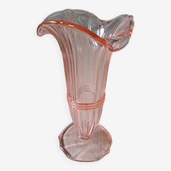 Art Deco glass vase