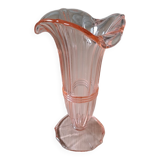 Vase verre art déco