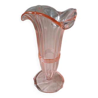 Art Deco glass vase