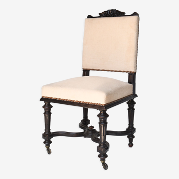 Napoleon III style chair by Guillaume Grohe (1808-1885)