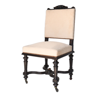 Napoleon III style chair by Guillaume Grohe (1808-1885)