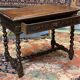 Henry II oak desk from the early 20th century