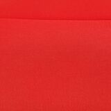 Vintage sofa 3 places convertible, red fabric and black skaï.1960s.