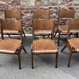 Série de 30 Chaises bistrot empillable