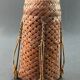Hanakago vase in woven bamboo for Ikebana Japan late 19th century