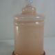 Pink opaline toillette pot