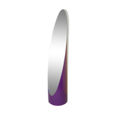 Purple lipstick mirror