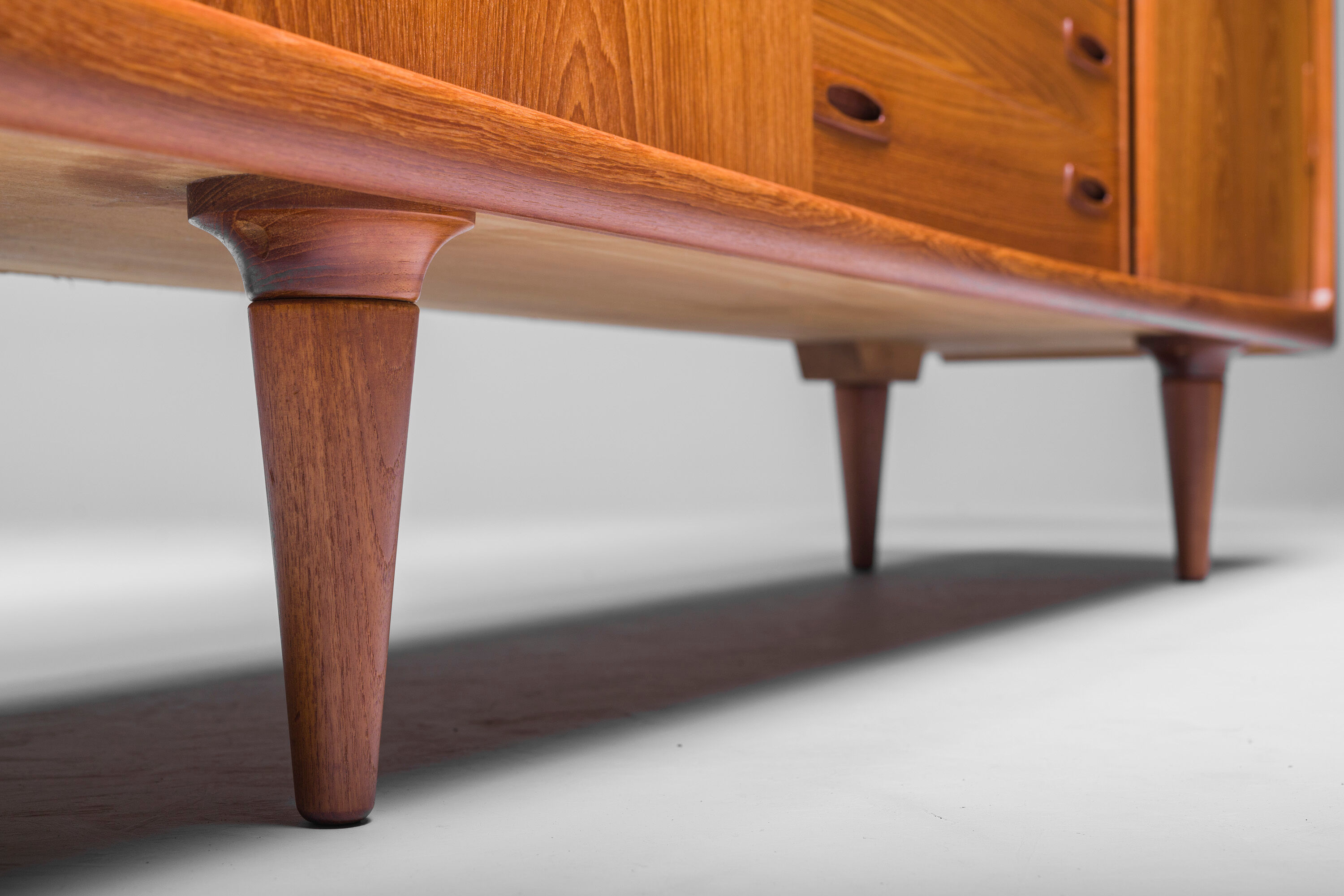 Mid-Century Danish teak sideboard by HP Hansen