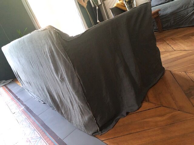 Sofa Gervasoni Ghost 12 gray green