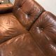 Vintage leather seat sofa