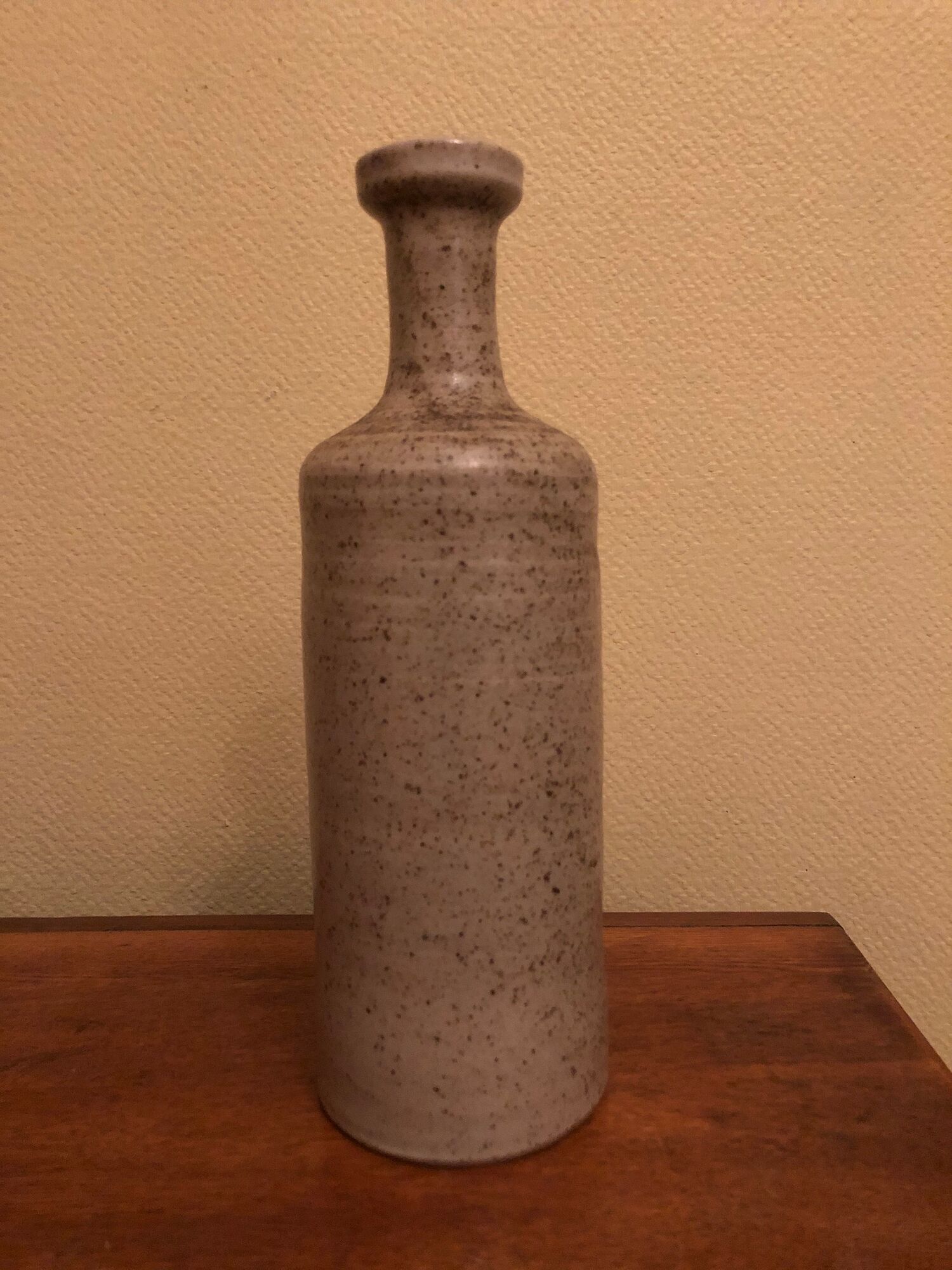 Vase bottle in the 50s enamelled by the 50s by Les Argonautes