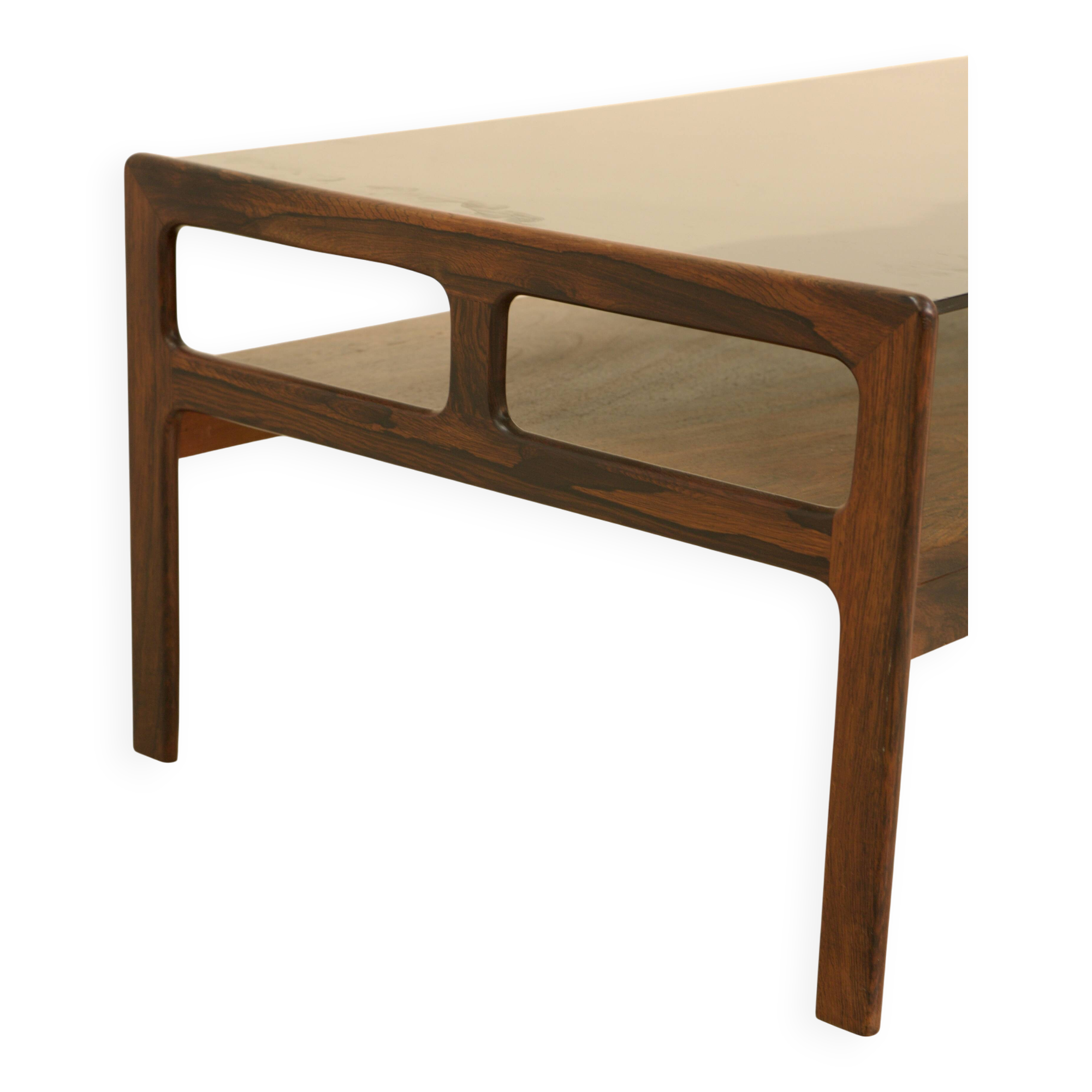 Danish rosewood coffee table from the 60s