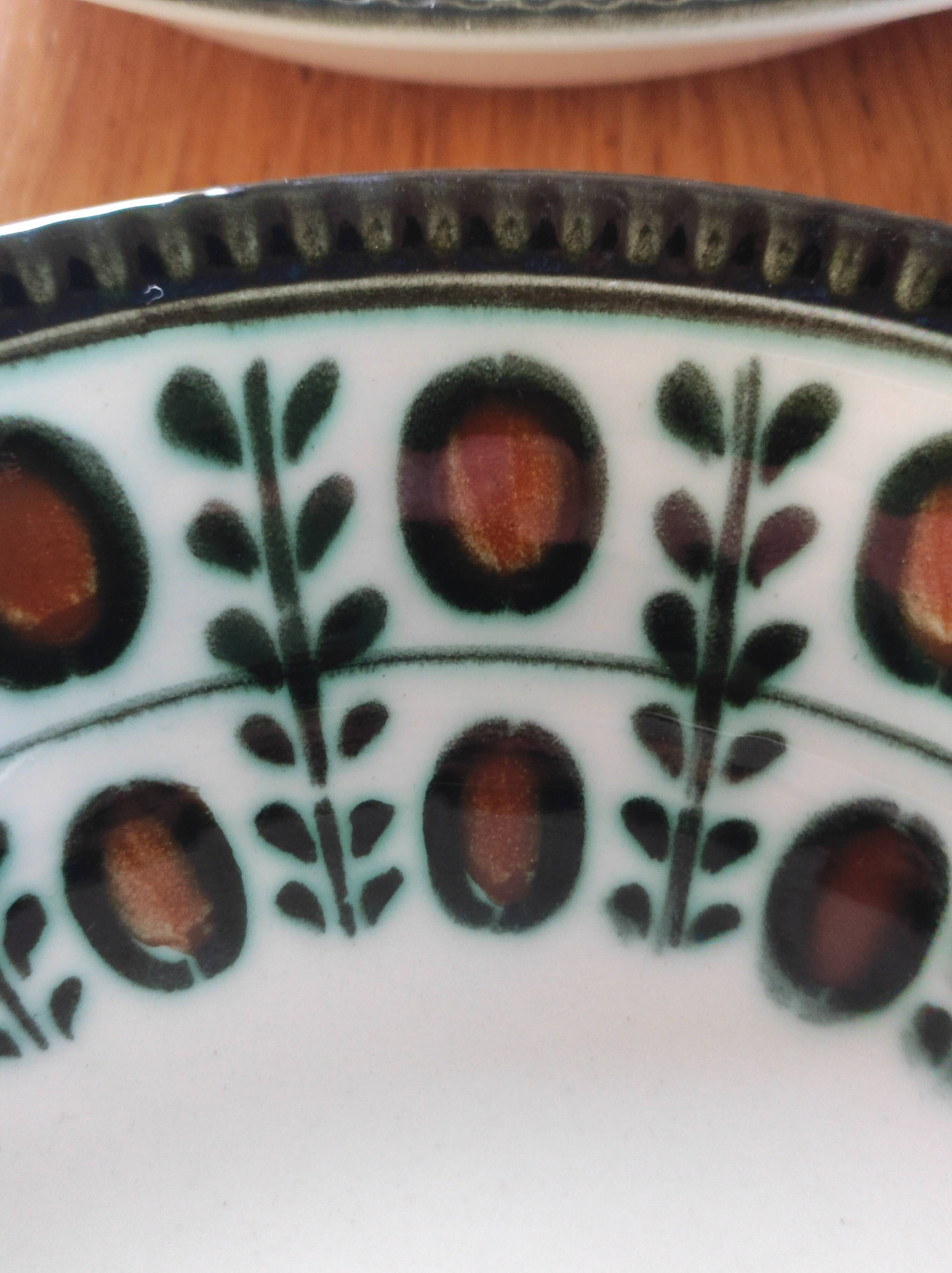 Hollow plates Boch Rambouillet