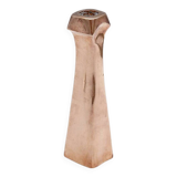 Bougeoir sculptural en cuivre
