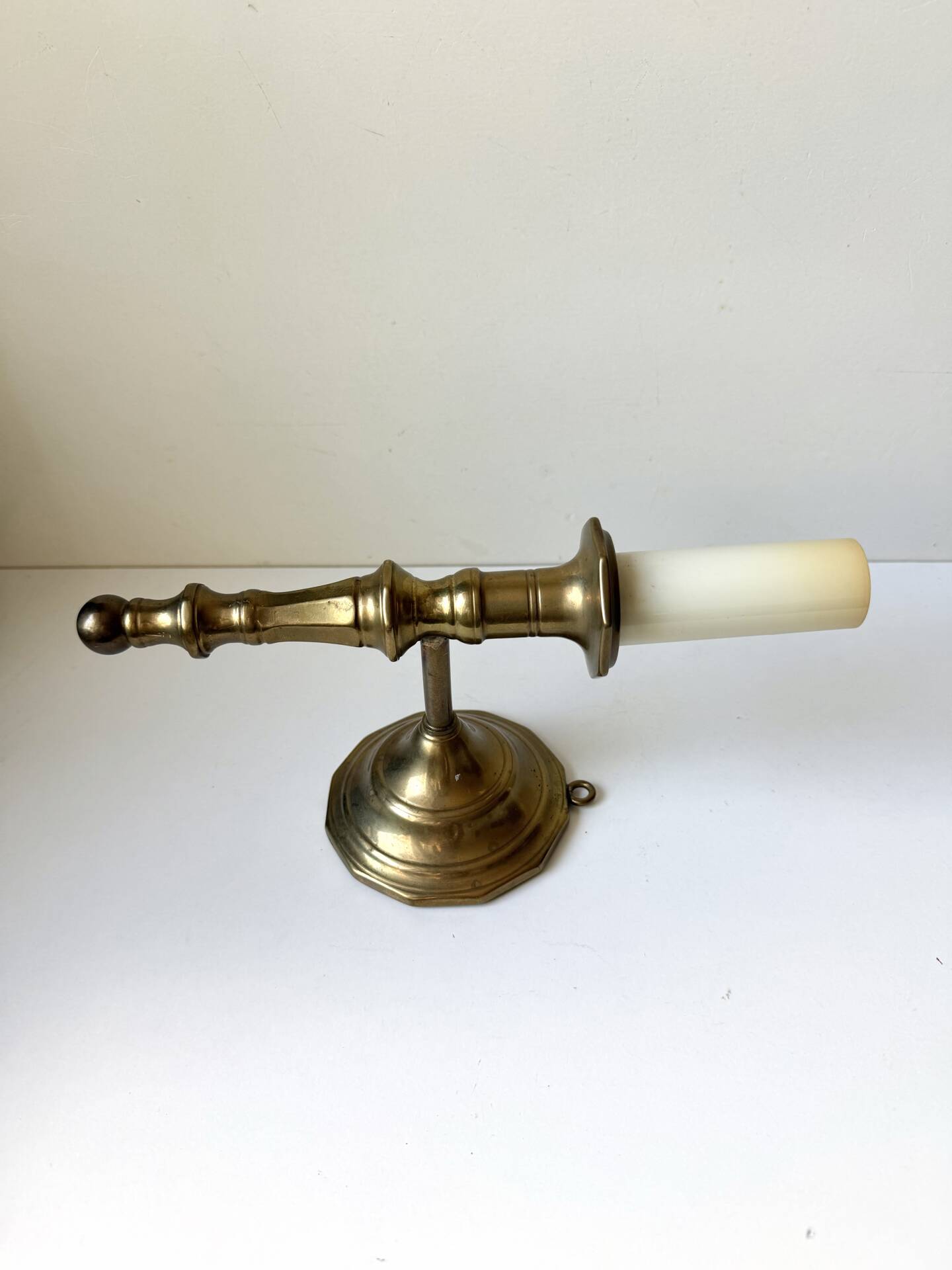 Pair of Solid Brass Antique wall lamps Sconces