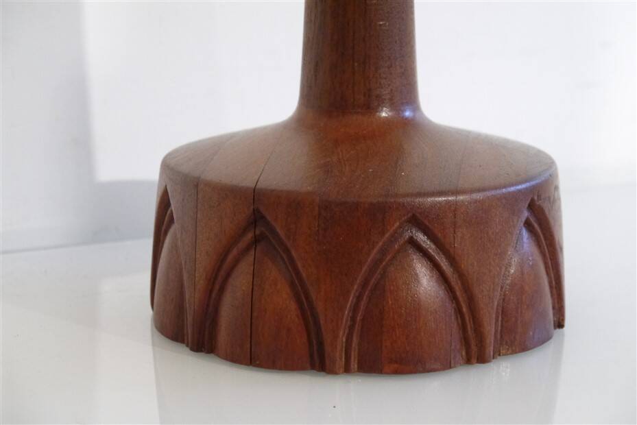 Swedish teak lamp by Tranas stilarmatur 1960