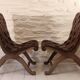 Paire De Fauteuils Pierre Lottier Design XX Cuir