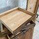 Double-sided trade counter with drawers, circa 1900