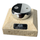 Brutalist lighter by Fratelli Mannelli, travertine, Italy, circa 1970s
