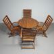 Ico Parisi garden seating set by Reguitti chairs / table