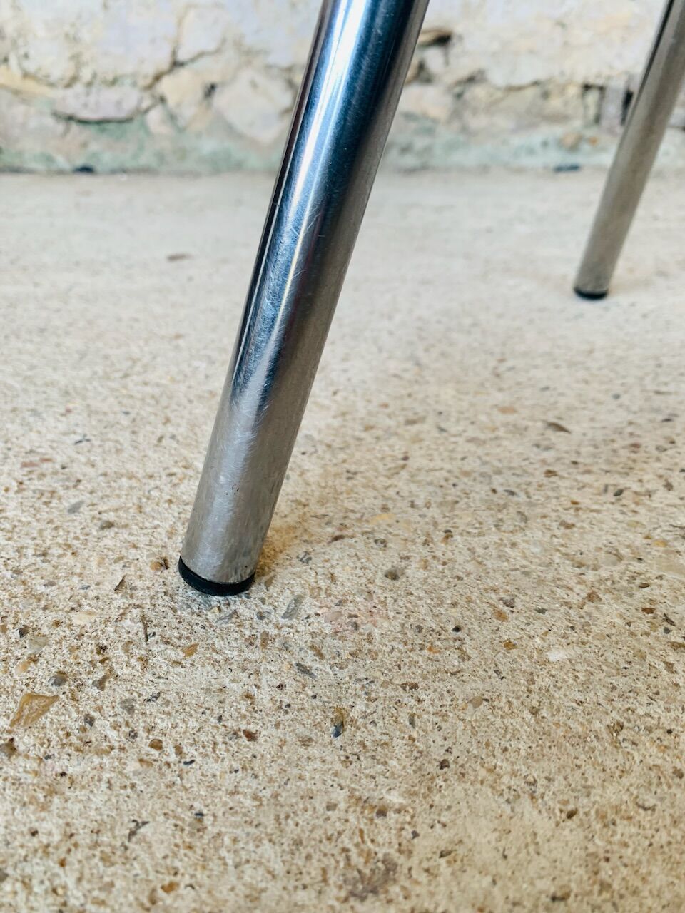 Vintage industrial metal and wood stool with adjustable swivel seat, 1960's