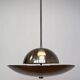 Chrome Bauhaus pendant - Czechoslovakia, circa 1930s / functionalism