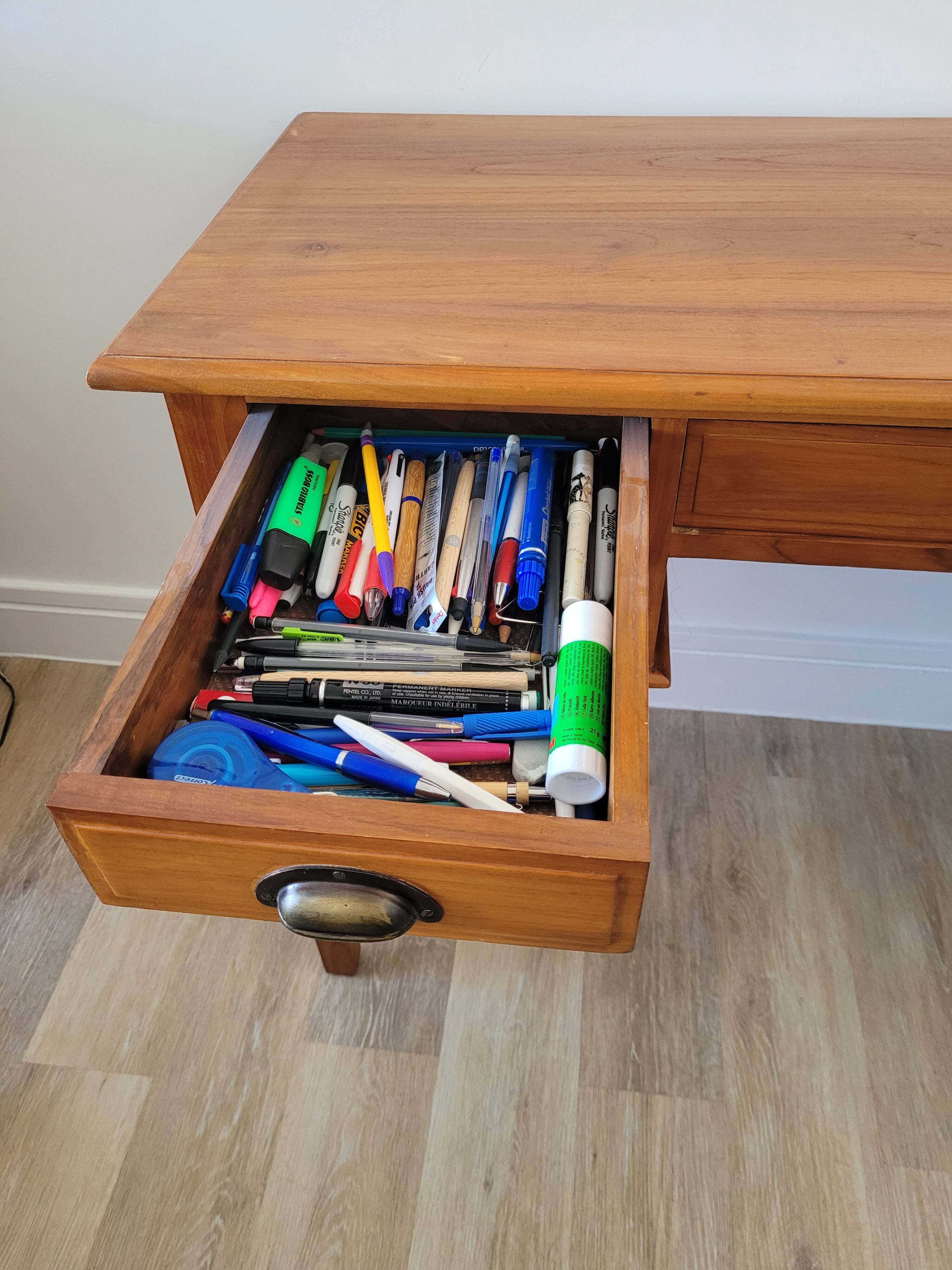 Indonesian teak desk