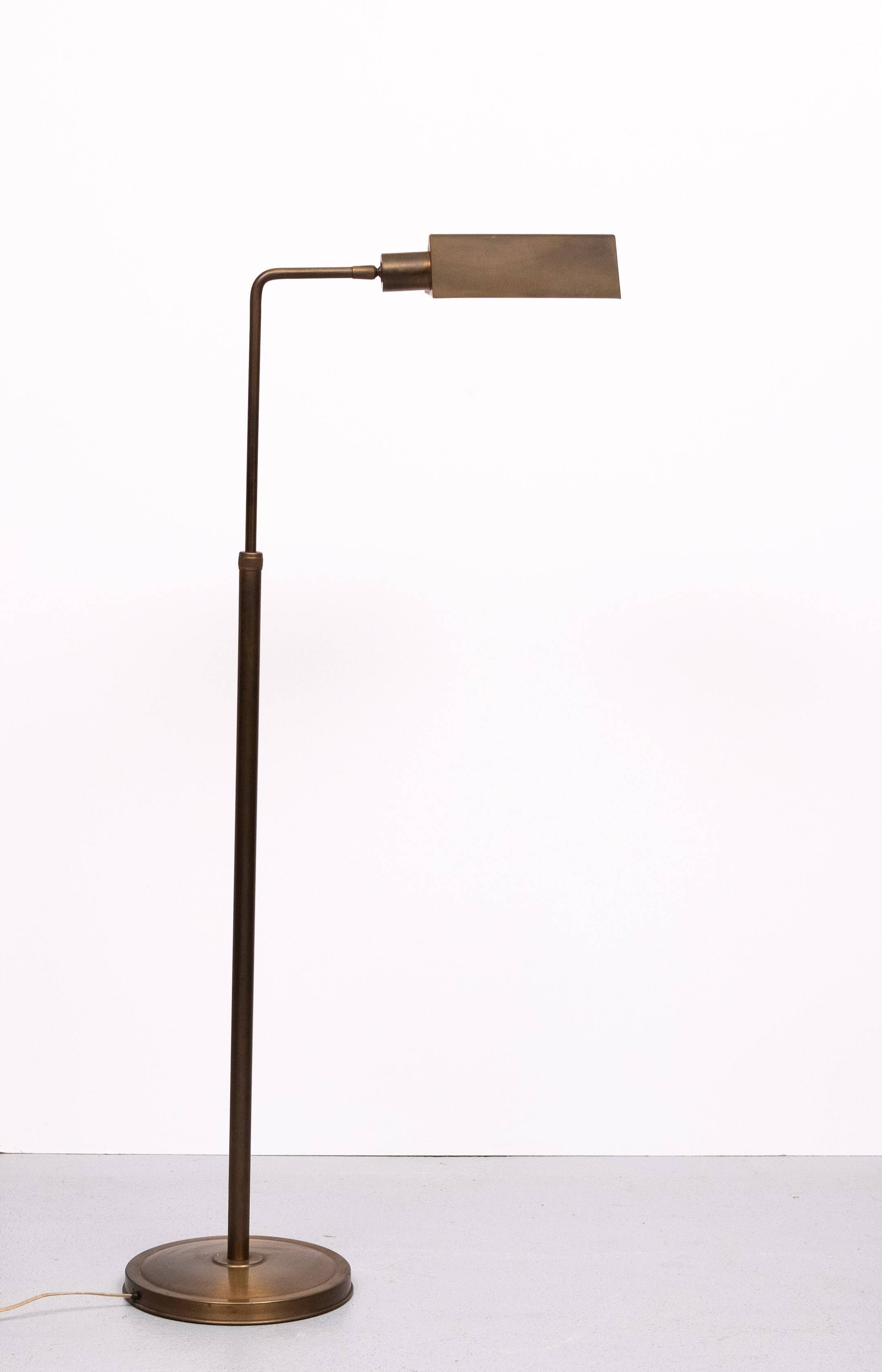 Heca Edam Adjustable Floor Lamp 1970s Holland